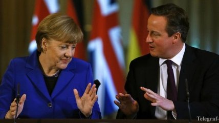 Меркель и Кэмерон выступают за создание торговой зоны межу ЕС и США