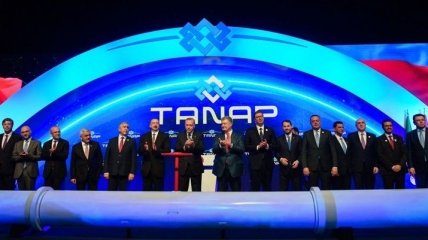 В Турции запустили газопровод TANAP