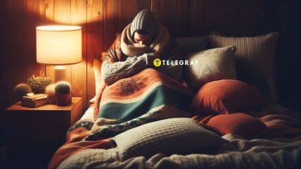 Мужчина мерзнет