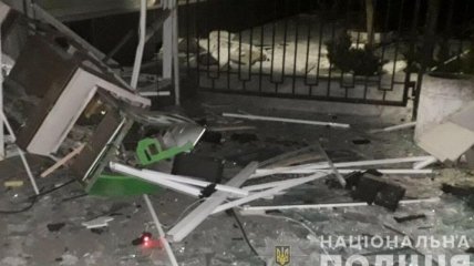В Харькове ночью неизвестные взорвали два банкомата