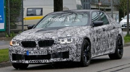 Новый BMW M5 засветился на тестах