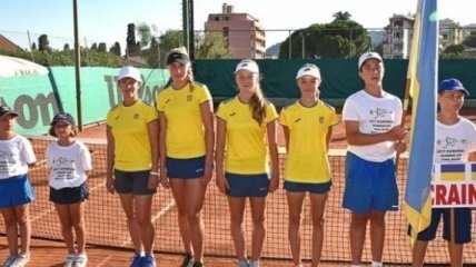 Юные украинские теннисистки выиграли Кубок Европы