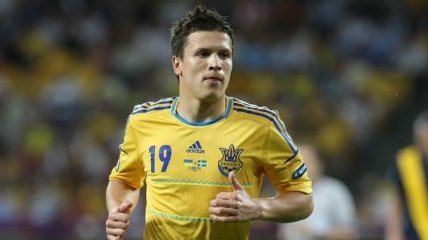 Евгений Коноплянка признан лучшим футболистом Украины в 2012 году 