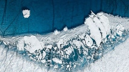 Тающие ледники Гренландии как напоминание о глобальном потеплении (Фото)