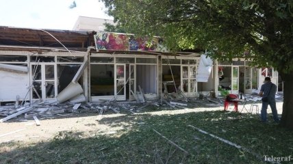 Ночь с 15 на 16 августа в Донецке прошла под звуки залпов и взрывов