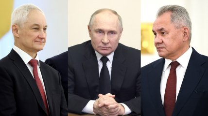 Белоусов, Путин, Шойгу