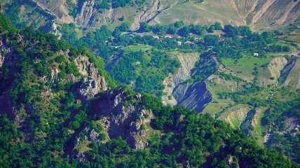 Азербайджан с высоты птичьего полета (Фото)