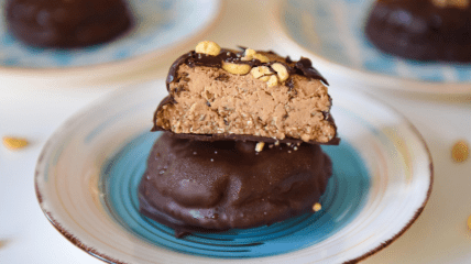 Шоколадно-арахісові батончики