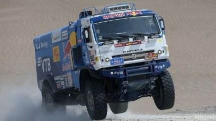Дакар-2018: результаты гонки четвертого этапа в классе грузовики