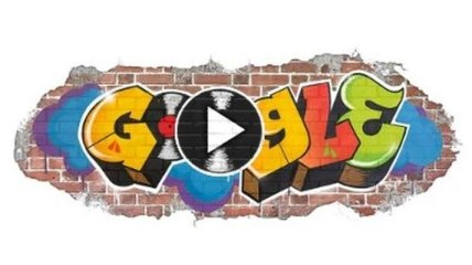 Google отметил дудлом 44-летие хип-хопа 