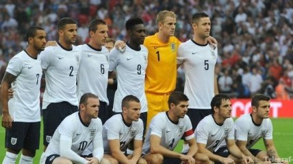Англия назвала состав на матч с Украиной