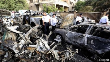 В Ираке террорист-смертник взорвал на рынке авто