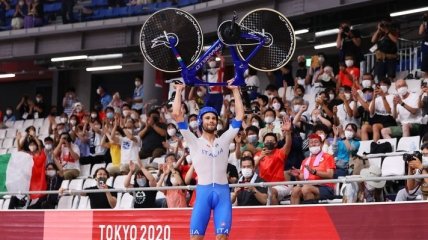 Италия с мировым рекордом выиграла мужскую командную гонку в велотреке