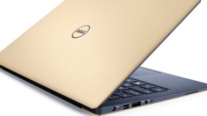 Золотой Dell XPS 13 стоит дороже MacBook