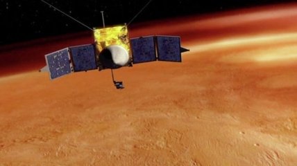 Зонд MAVEN успешно вошел в марсианскую атмосферу 