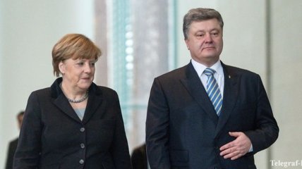 Меркель примет Порошенко во дворце Мезеберг