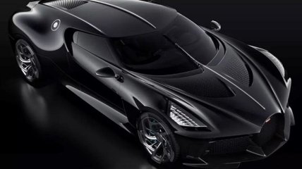 Bugatti показала самую дорогую модель La Voiture Noire