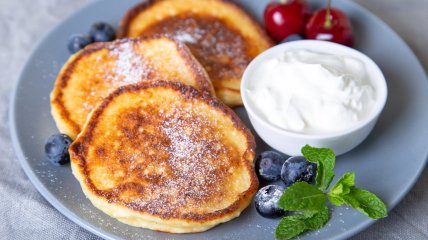 Пышные оладьи