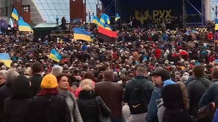 В Нацполиции отчитались о количестве протестующих на Майдане 