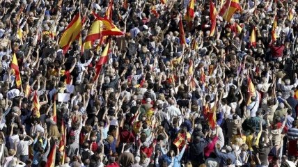 В Мадриде состоялась акция протеста против освобождения террористов