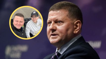 Дочь Валерия Залужного от предыдущего брака зовут Кристина