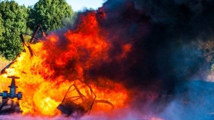 Спасатели в Сумской области ликвидировали аварию на газовой скважине