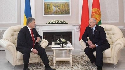 Порошенко встретился с Лукашенко в Гомеле