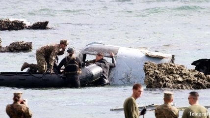 Авиакрушение конвертоплана США: 23 человек выжили, троих ищут