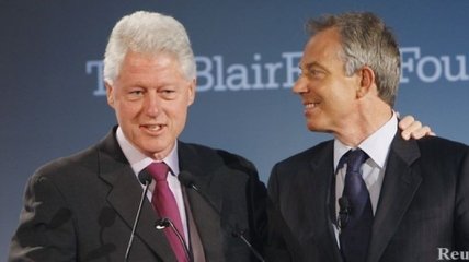 Билл Клинтон и Тони Блэр завтра выступят на Ялтинской конференции