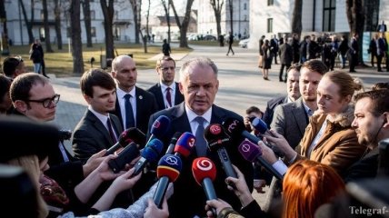 Киска отверг скандальный закон Словакии о запрете гимнов