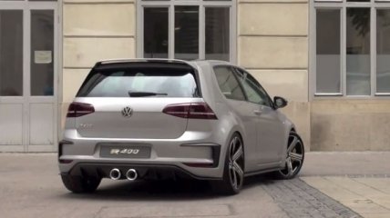 Звук двигателя Volkswagen Golf R 400 (Видео)