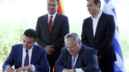 Конец спору: Греция и Македония подписали соглашение об изменении названия