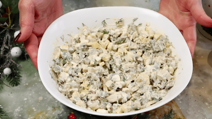 Салат "Кентавр": интересное блюдо на Новый год (видео)