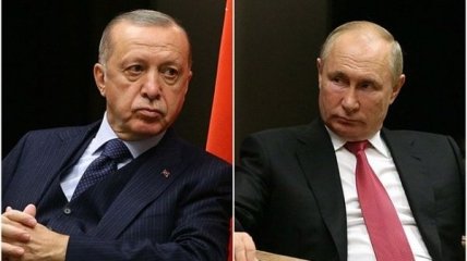 Реджеп Эрдоган и кровавый российский диктатор