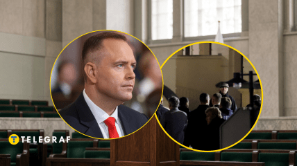 Кароль Навроцкий силой вошел в здание трибунала