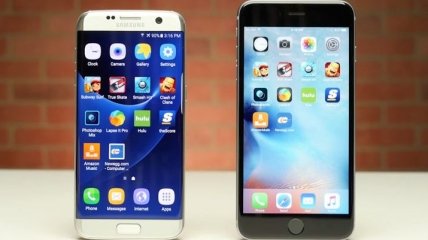 Шесть преимуществ iPhone 6s над Samsung Galaxy S7
