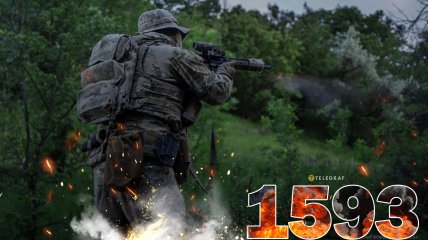 1593-й день полномасштабной войны России против Украины