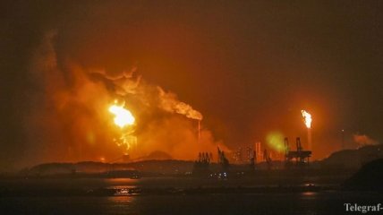 На химическом заводе в Китае прогремел взрыв