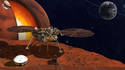 Зонд InSight прислал первый снимок с поверхности Марса