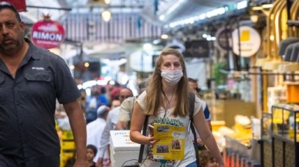 В привитом на 55% Израиле вернули обязательное ношение маски на улице из-за штамма "Дельта"