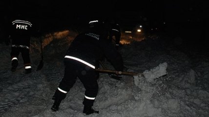 Снегопад устроил настоящий коллапс на дорогах Николаевщины