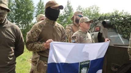 Бойцы Легиона "Свобода России" вместе с РДК противостоят преступному режиму
