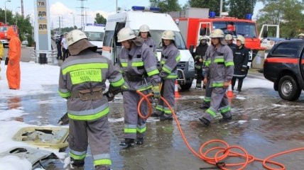 "БРСМ-Нафта" провела учения по противопожарной безопасности