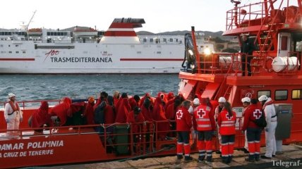 У берегов Ливии спасли 250 африканских мигрантов