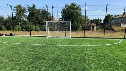 20 футбольных полей установили на Житомирщине в 2018 году