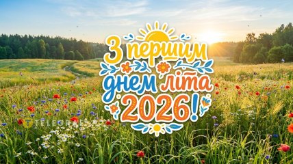 Картинка с первым днем лета 2026
