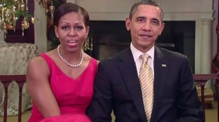 Обама с женой "зажгли" с героями "Звездных войн" (Видео)