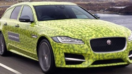 Jaguar вывел на тесты новый универсал (Видео) 