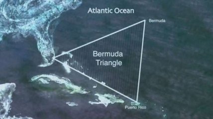 Названа причина исчезновения самолетов и кораблей в Бермудском треугольнике