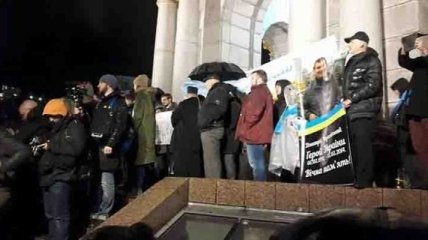 В столице почтили память первого убитого на Донецком Евромайдане